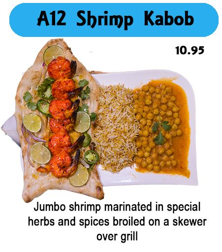 A12 Shrimp Kabob