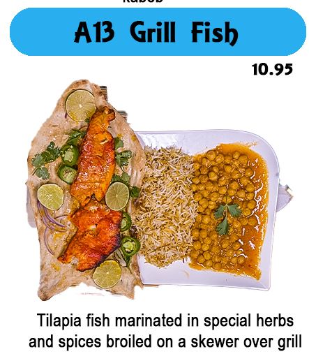 A13 Fish Kabob